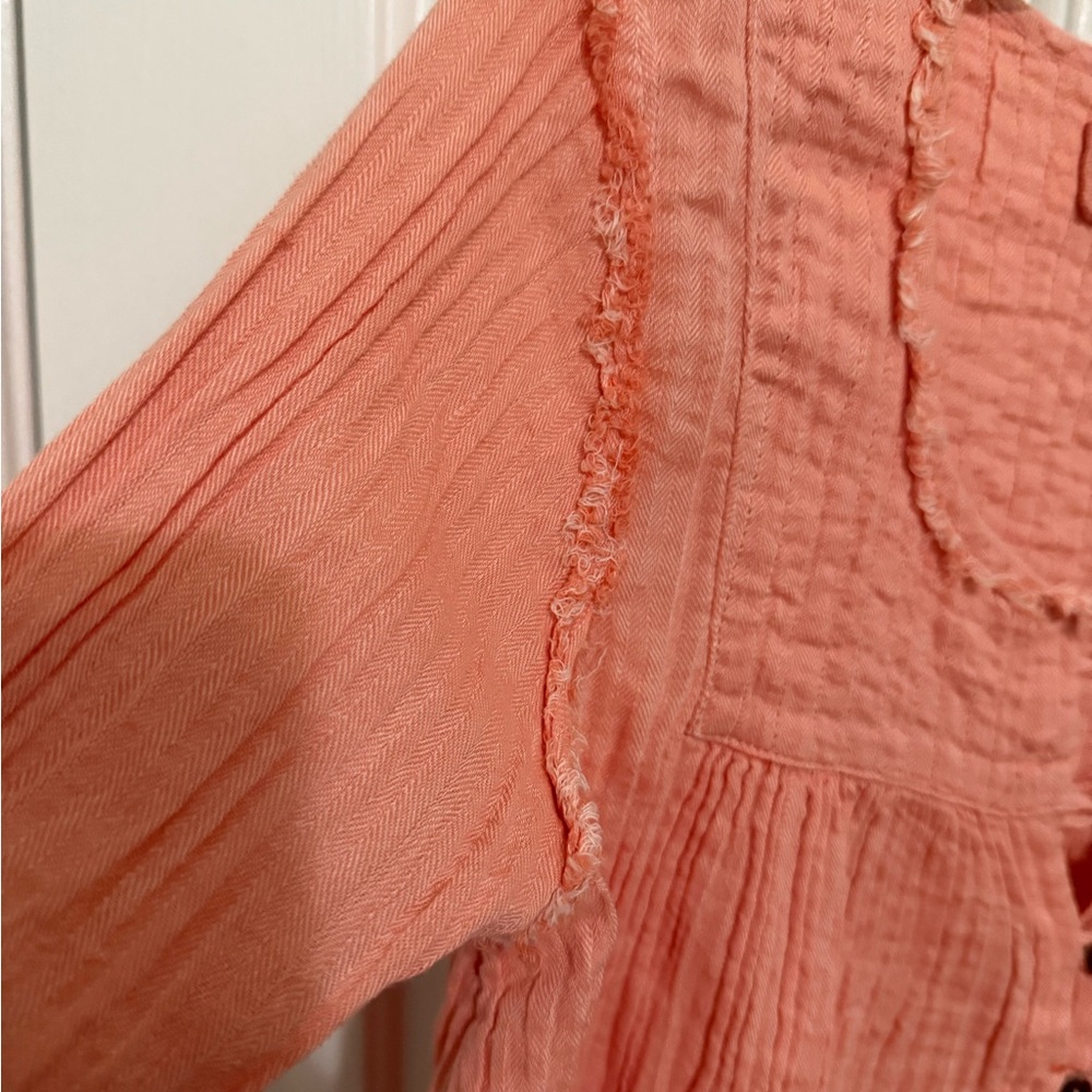 We The Free Peach Top *NEW WITH TAGS* - Picture 4 of 13